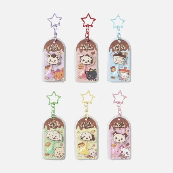 NCT WISH Wish Bakery Official Merchandise - Chocolate Keyring