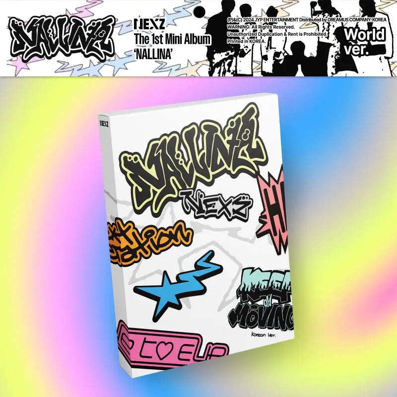 NEXZ 1st Mini Album - NALLINA (World Ver.) – Choice Music LA NEXZ 1st Mini Album - NALLINA (World Ver.) – Choice Music LA
