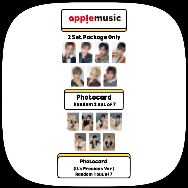 NEXZ 3rd Mini Album - Beat-Boxer + APPLEMUSIC Lucky Draw Photocard
