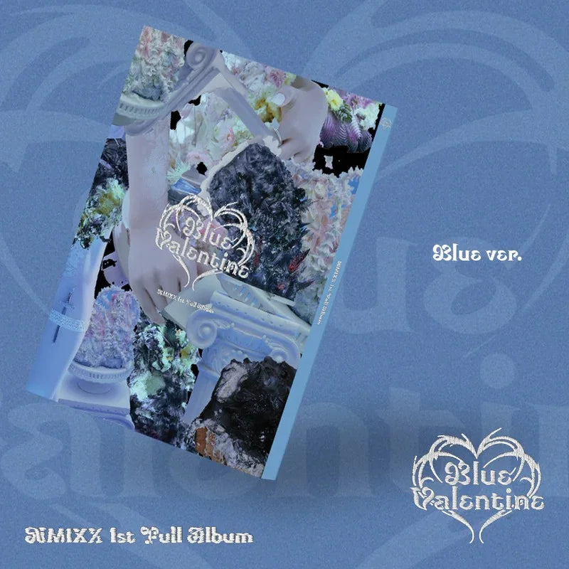 NMIXX Blue valentine Apple music ラキドロセット NMIXX 1st Full Album - Blue Valentine + APPLEMUSIC Photocard