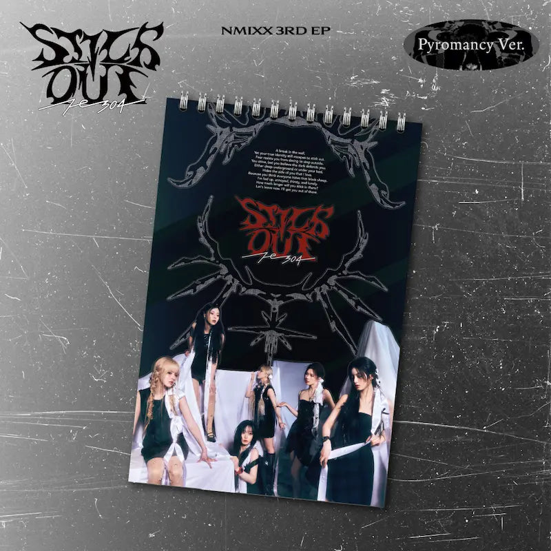NMIXX 3rd Mini Album - Fe3O4 : STICK OUT + APPLEMUSIC Photocard