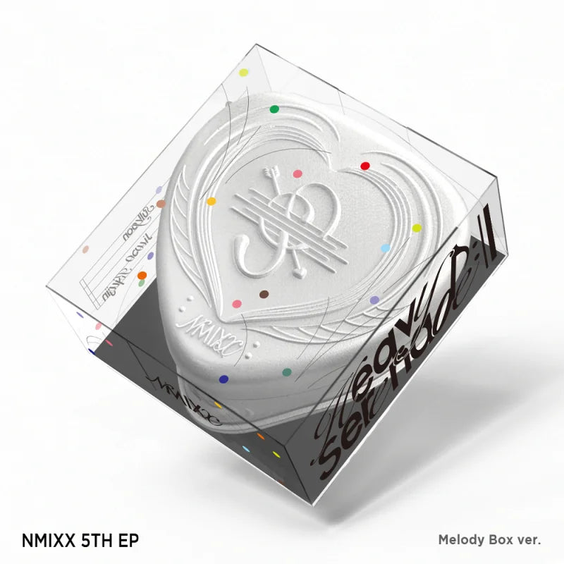 Pre-Order] NMIXX 5th EP Album - Heavy Serenade (Melody Box Ver.) +