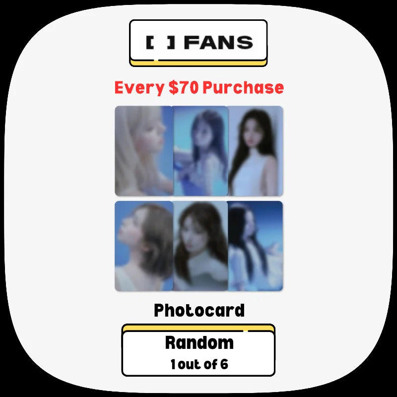 NMIXX Blue Valentine Official Merchandise - Mini Chain Strap