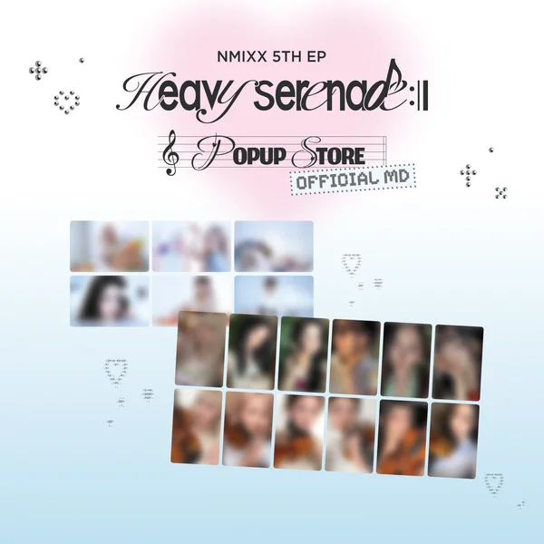 Pre-Order] NMIXX Heavy Serenade Official Merchandise - Lenticular