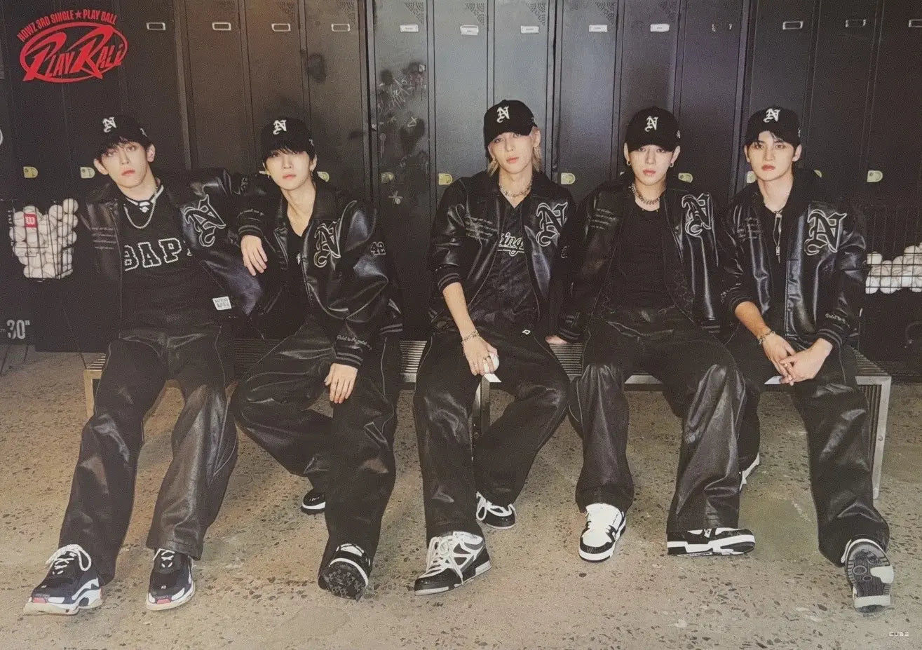 NOWZ 3rd Single Album Play Ball Official Poster - Photo Concept