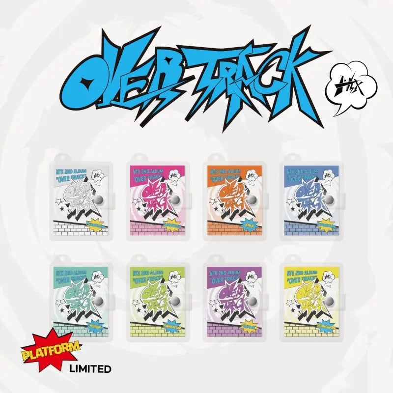 NTX 2nd Album - OVER TRACK (Binder Keyring Ver.)