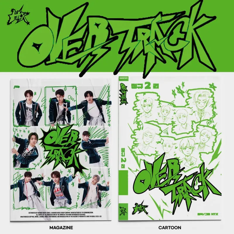 NTX 2nd Album - OVER TRACK (Photobook Ver.) – Choice Music LA
