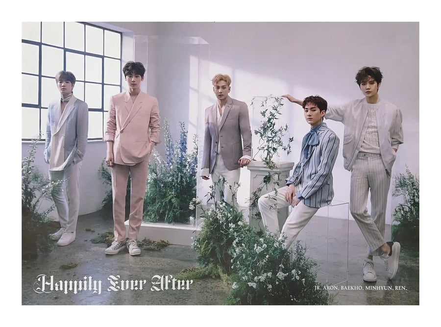 NU'EST 6th Mini Album Happily Ever After Official Poster - Photo Concept Group