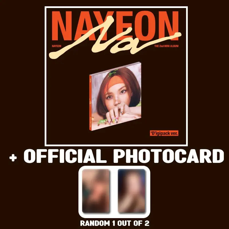 Nayeon 2nd Mini Album - NA (Digipack Ver.) + Photocard – Choice Nayeon 2nd Mini Album - NA (Digipack Ver.) + Photocard – Choice