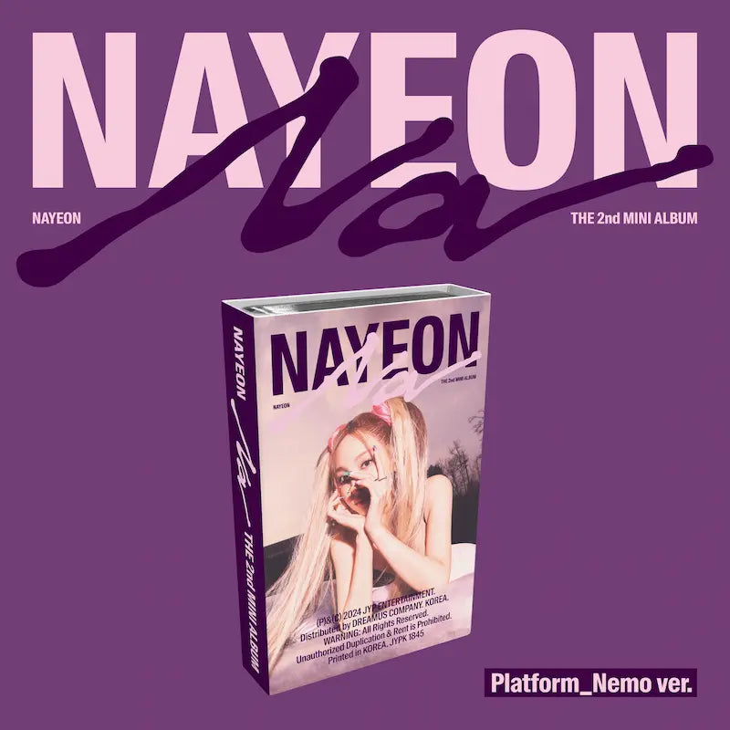Nayeon 2nd Mini Album NA (Platform_Nemo Ver.) Choice Music LA