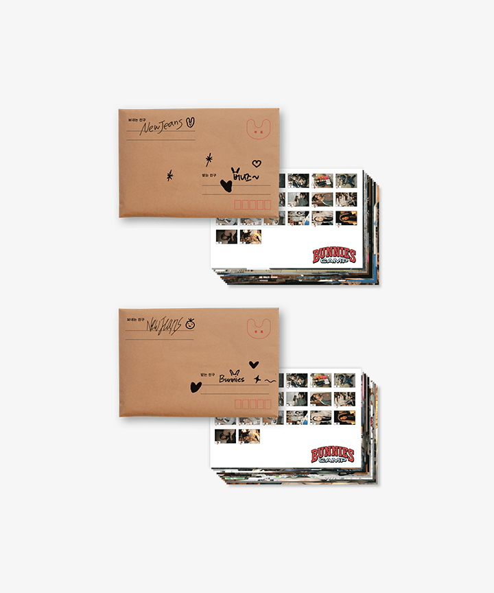 New Jeans Bunnies Camp premium特典 5枚セット封筒 NewJeans BUNNIES CAMP Official Merchandise - Photo Set – Choice
