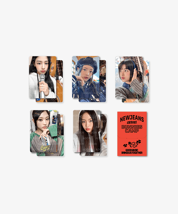 newjeans ヘリン Bunnies camp ポストカード NewJeans BUNNIES CAMP Official Merchandise - Photocard Set