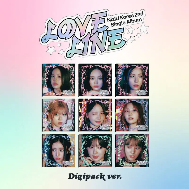 NiziU Korea 2nd Single Album - LOVE LINE (Digipack Ver.) – Choice NiziU Korea 2nd Single Album - LOVE LINE (Digipack Ver.) – Choice