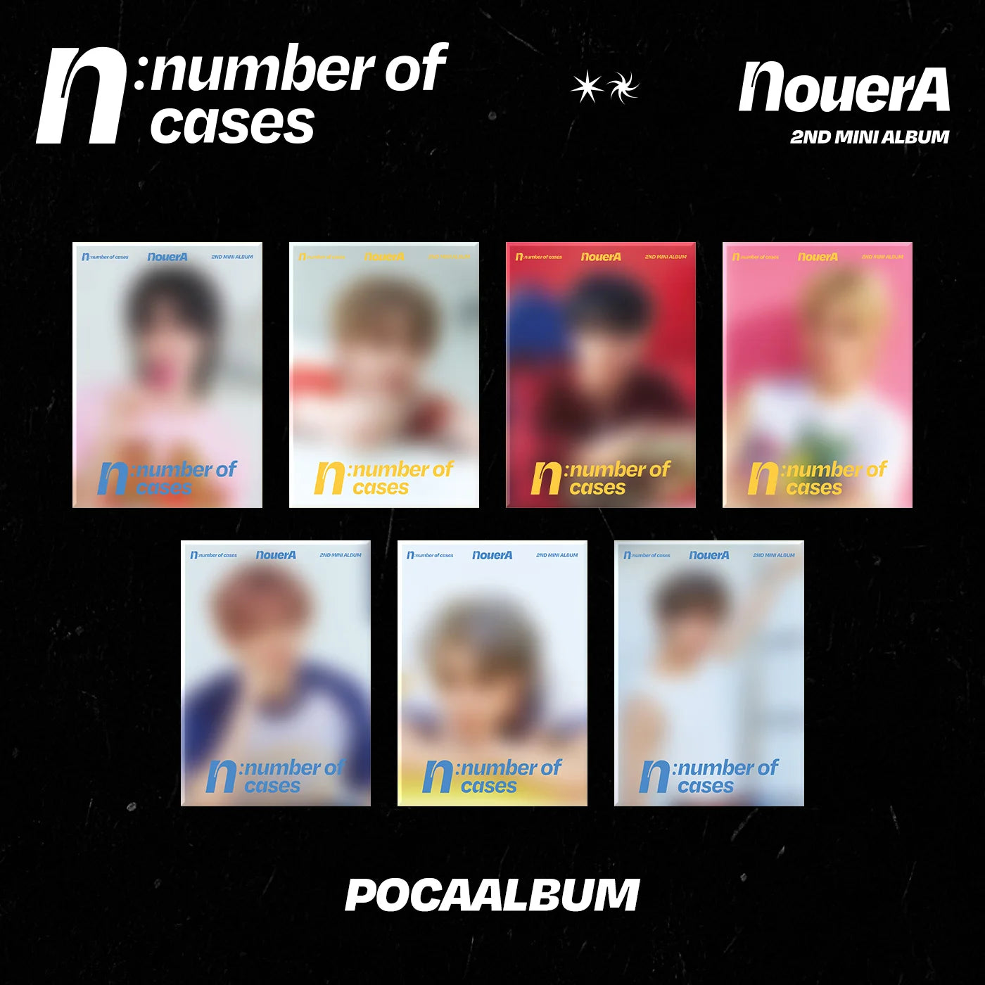 NouerA 2nd Mini Album - n: number of cases (Poca Album)