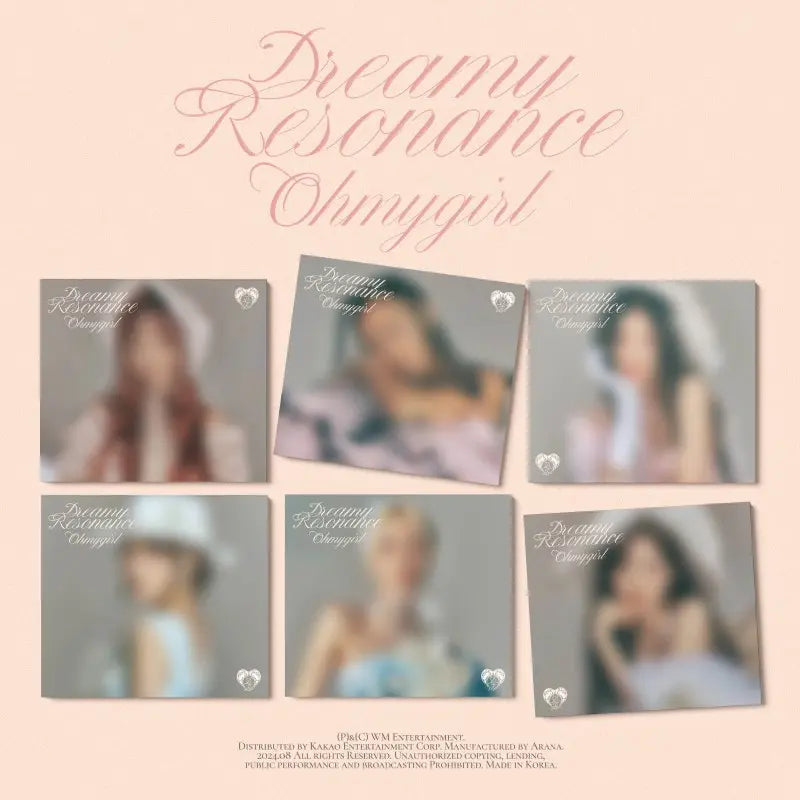 OH MY GIRL MUSIC ART ラキドロ　ユビン　セット OH MY GIRL 10th Mini Album - Dreamy Resonance (Digipack Ver