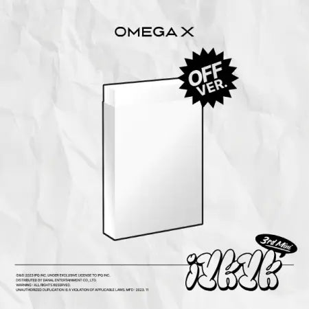 OMEGA X 3rd Mini Album - IYKYK