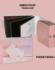 ONEW 5th EP Album - TOUGH LOVE (Pocket Book Ver.) + APPLEMUSIC Photocard