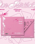 OURBIRTHDAY 1st Single Album - Our Birthday (Photobook Ver.) + APPLEMUSIC Photocard