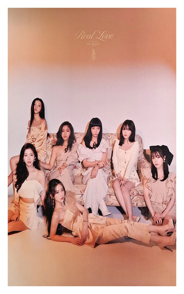 Oh My Girl 2nd Album Real Love (Limited Edition) Official Poster - Photo Concept 1