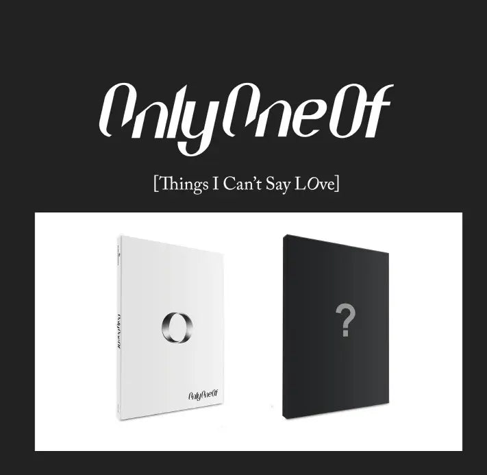 OnlyOneOf Album - Things I Can't Say LOve