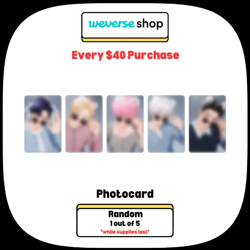 PLAVE Caligo Pt.2 Official Merchandise - Born Savage Photocard