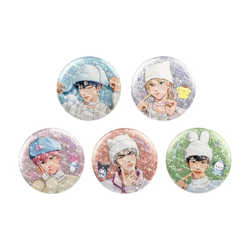 PLAVE PLBBUU Can Badge PLBBUUバッジ PLAVE PLBBUU Official Merchandise - BBUU Trading Can Badge