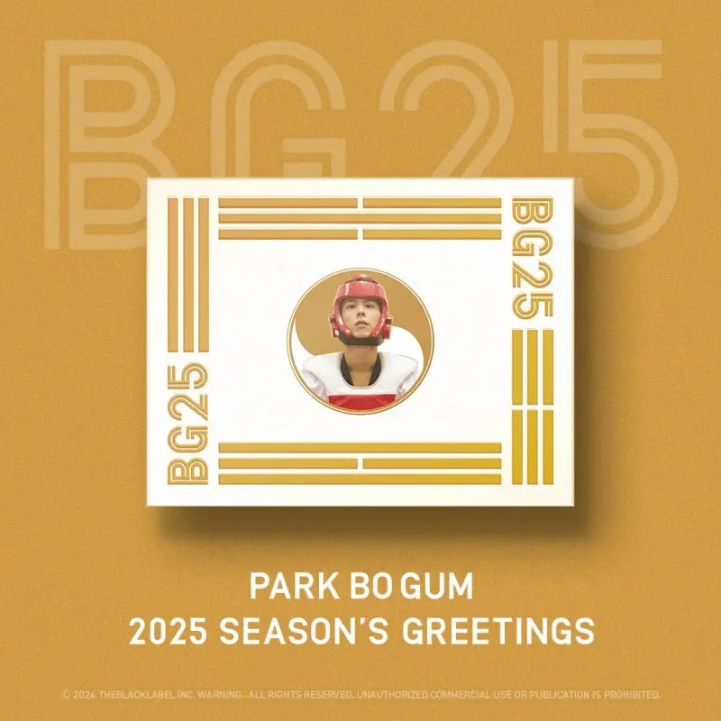 PARKBOGUM パクボゴム 2025 SEASONS GREETINGS Park Bo Gum 2025 Season's Greetings – Choice Music LA