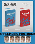 Park Woo Jin 1st Single Album - Cool & Hot (kiwee Album Ver.) + APPLEMUSIC Photocard