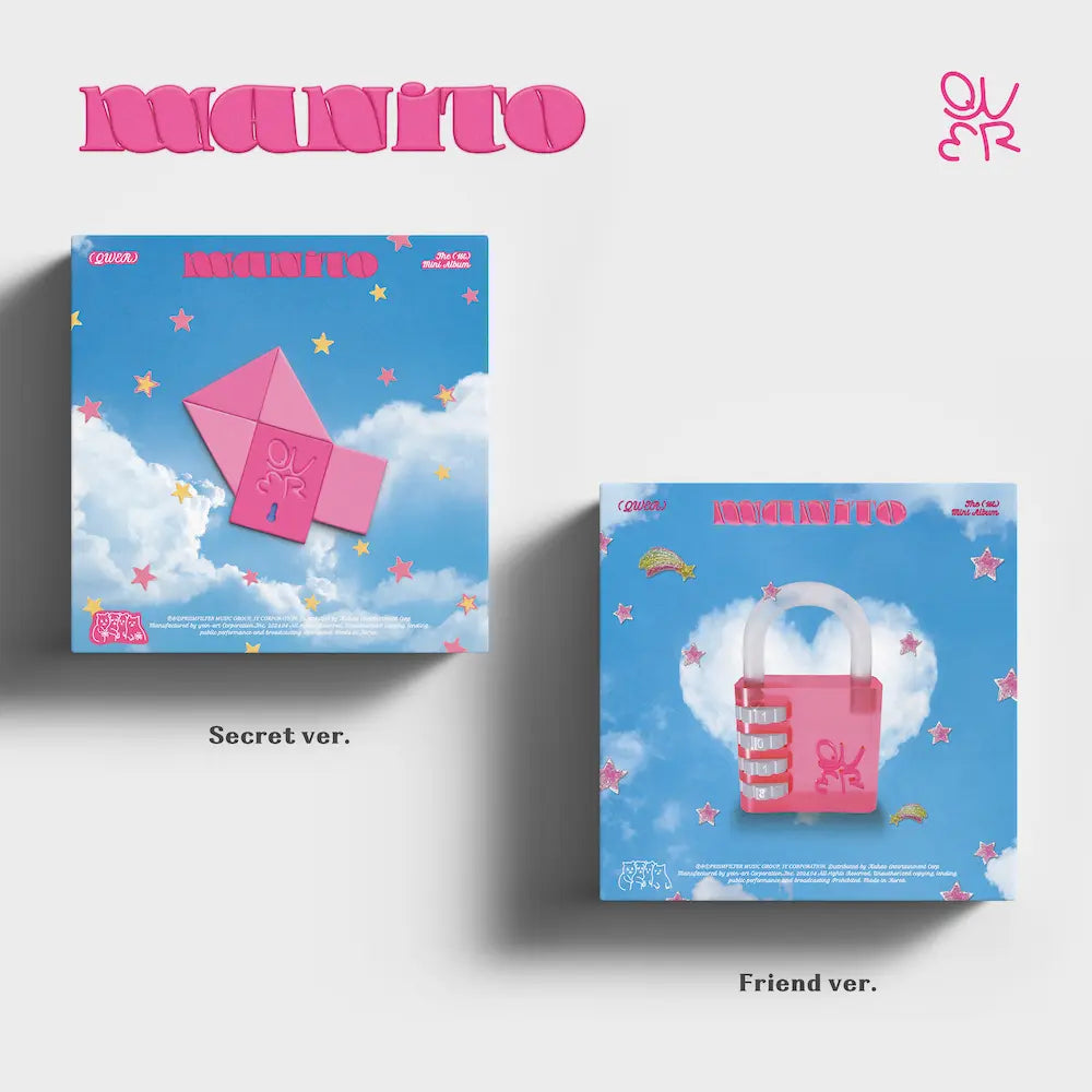 QWER 1st Mini Album - MANITO – Choice Music LA