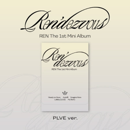 REN 1st Mini Album - Ren'dezvous (PLVE Ver.)