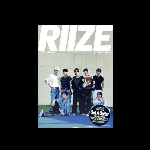 RIIZE 1st Single Album - GET A GUITAR – Choice Music LA RIIZE 1st Single Album - GET A GUITAR – Choice Music LA