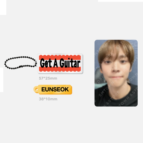 RIIZE Get A Guitar Official Merchandise - Acrylic Keyring + Photocard Set