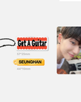 RIIZE Get A Guitar Official Merchandise - Acrylic Keyring + Photocard Set