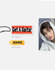 RIIZE Get A Guitar Official Merchandise - Acrylic Keyring + Photocard Set