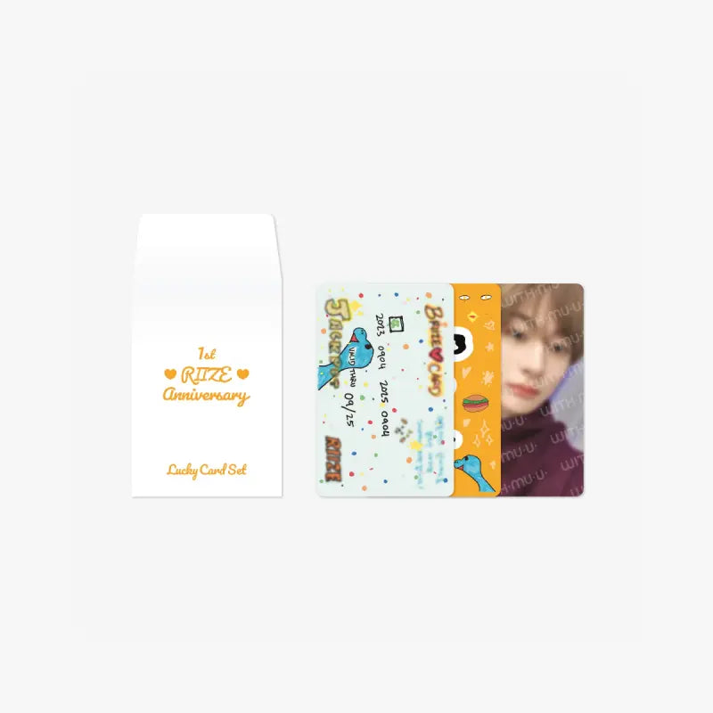 RIIZE 1st Anniversary Official Merchandise - Lucky Card Set RIIZE 1st Anniversary Official Merchandise - Lucky Card Set