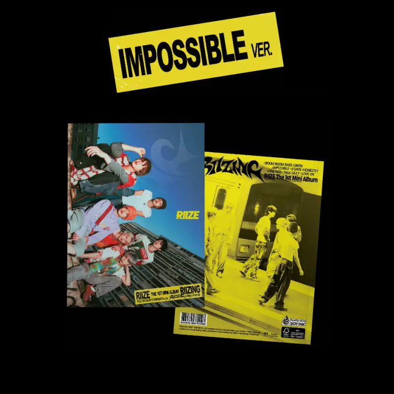 RIIZE 1st Mini Album - RIIZING (Photobook Ver.) + Photocard