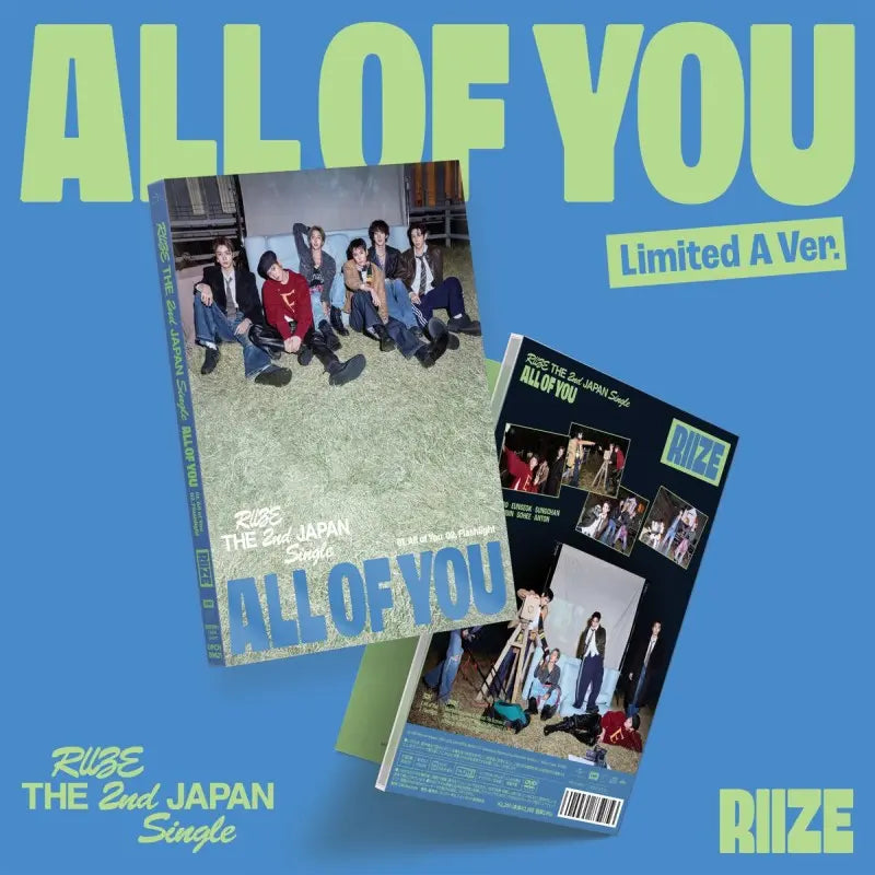 RIIZE 2nd Single Japanese Album - All of You (Limited A) – Choice RIIZE 2nd Single Japanese Album - All of You (Limited A) – Choice