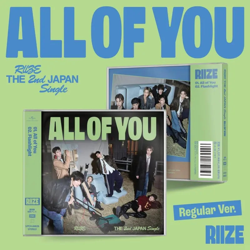 RIIZE 2nd Single Japanese Album - All of You (Regular Edition RIIZE 2nd Single Japanese Album - All of You (Regular Edition