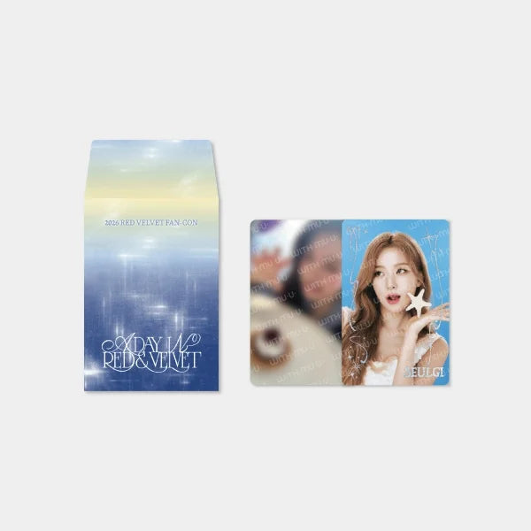 Red Velvet A Day in Red&Velvet イェリ　 トレカ Pre-Order] Red Velvet A Day in Red & Velvet Official Merchandise