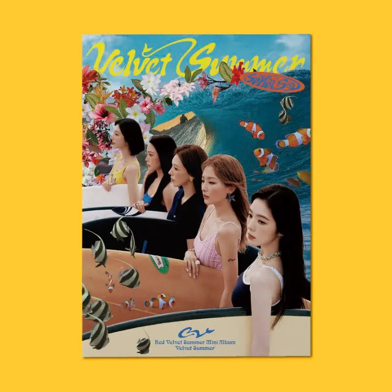 Red Velvet Summer Mini Album - Velvet Summer (Big Wave Ver.) +