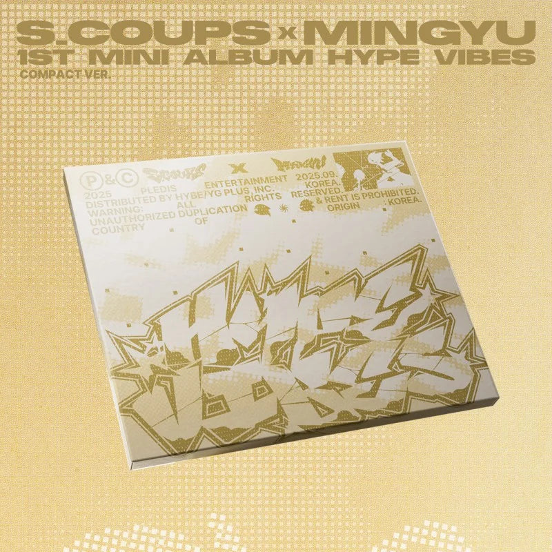 S.Coups x Mingyu 1st Mini Album - HYPE VIBES (Compact Ver S.Coups x Mingyu 1st Mini Album - HYPE VIBES (Compact Ver