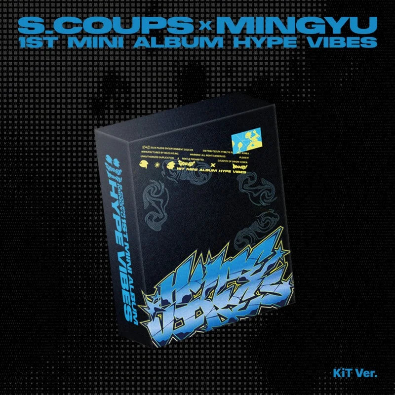 S.Coups x Mingyu 1st Mini Album - HYPE VIBES (Kit Ver.)