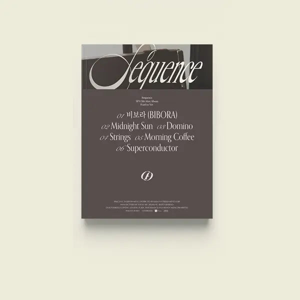 SF9 13th Mini Album - Sequence