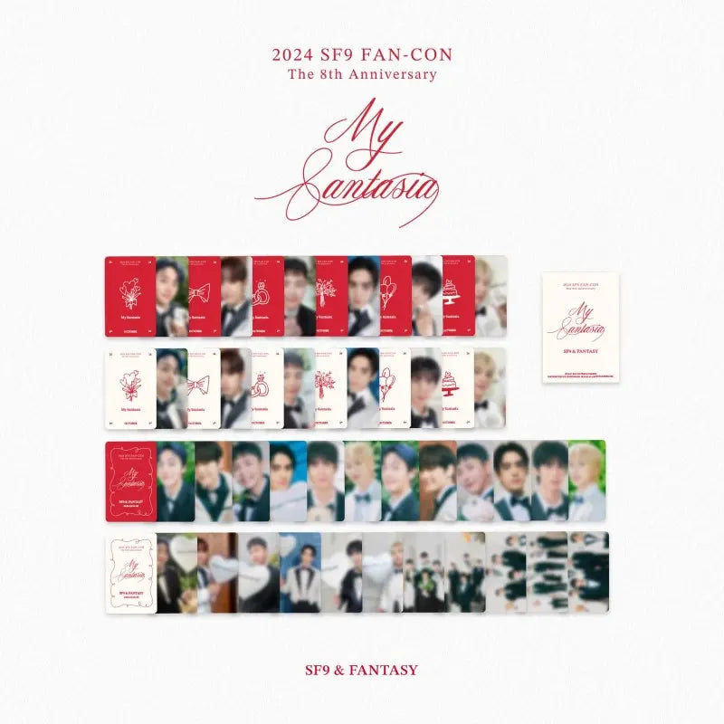 SF9 My 8antasia Official Merchandise - Trading Photocard Set