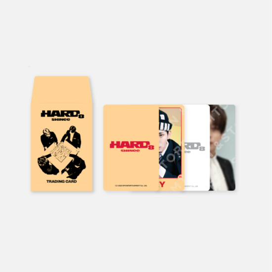 SHINee Hard Official Merchandise - Trading Card