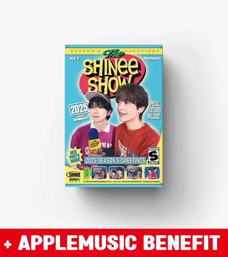 [PreOrder] SHINee 2025 Season's Greetings + APPLEMUSIC Benefit