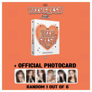 [Pre-Order] STAYC 1st World Tour - TEENFRESH QR + Photocard