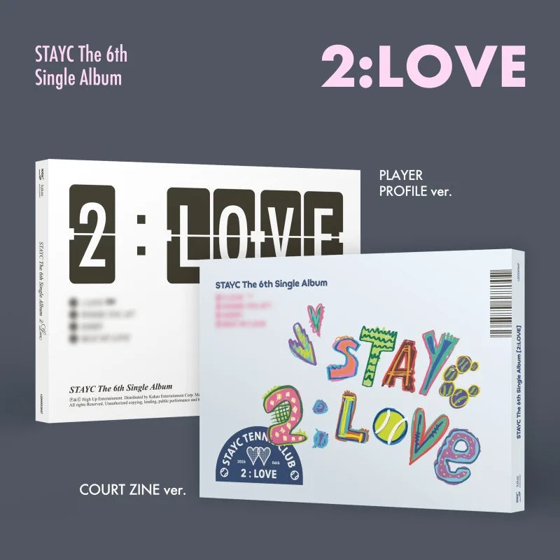Pre-Order] STAYC 6th Single Album - 2:LOVE + APPLEMUSIC Photocard