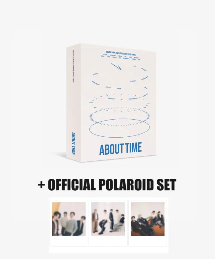 Seventeen 2024 Season's Greetings + Polaroid Set – Choice Music LA Seventeen 2024 Season's Greetings + Polaroid Set – Choice Music LA