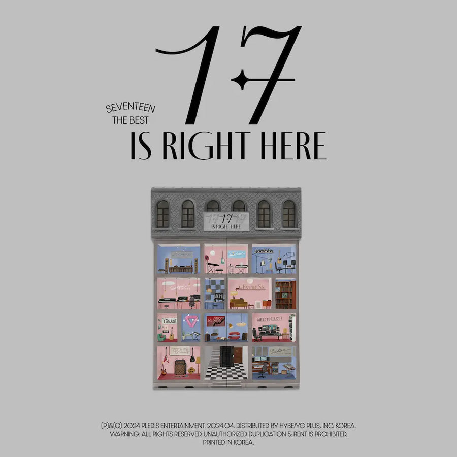 [Pre-Order] Seventeen Best Album - 17 IS RIGHT HERE + Photocard